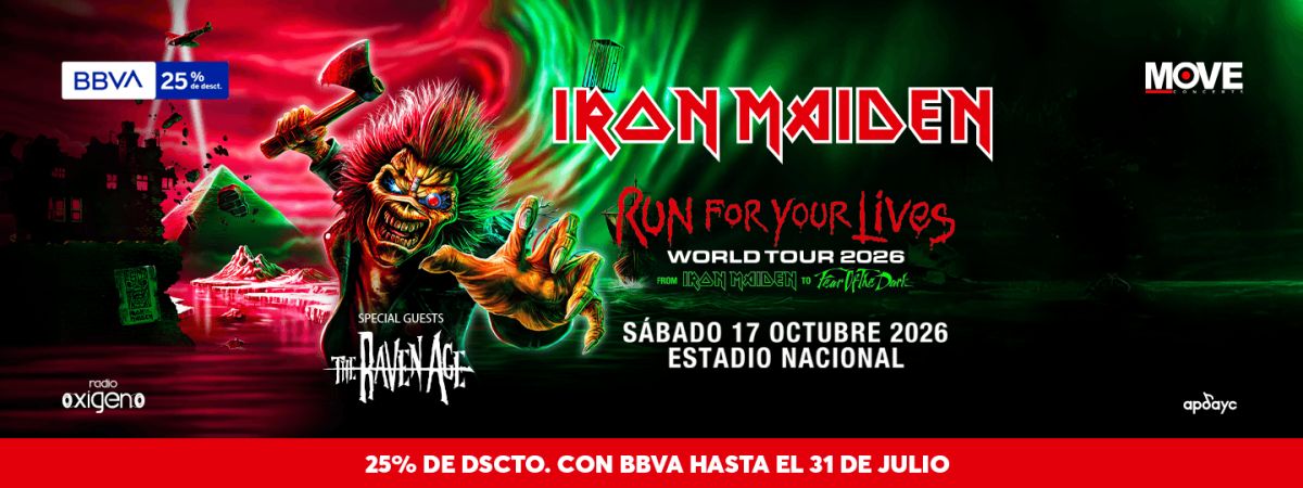 Iron Maiden — Run For Your Lives World Tour