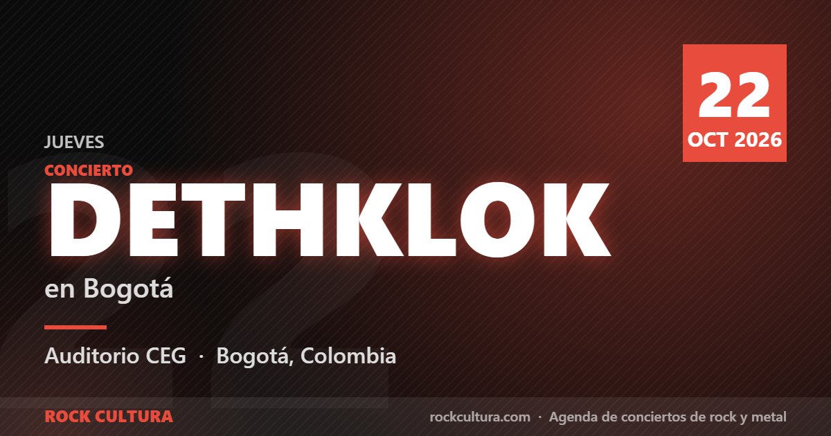 Dethklok en Bogotá
